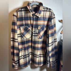 Plaid Flannel Shacket Mid- Heavy Weight